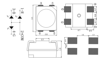 性能与多样性的平衡:H19-328RBGYA和AAA3528SEEZGKQBKS LED产品